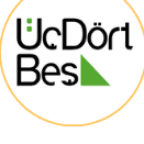 ÜçDörtBeş Yayınları logosu
